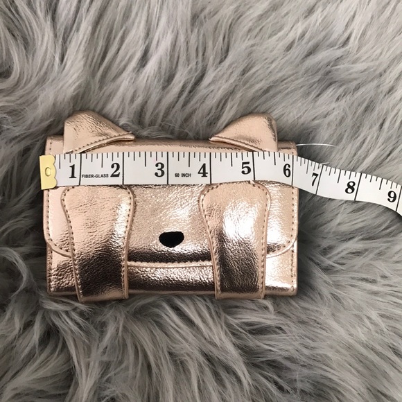 Rose gold puppy wallet - Picture 3 of 8